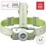 Аккумуляторный налобный фонарь LED LENSER MH7 зелено-белый 500991