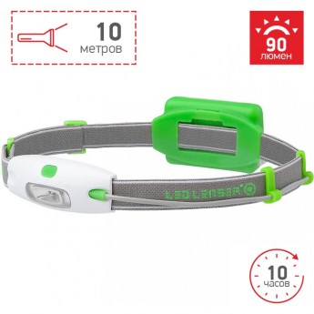 Налобный фонарь LED LENSER NEO Зеленый
