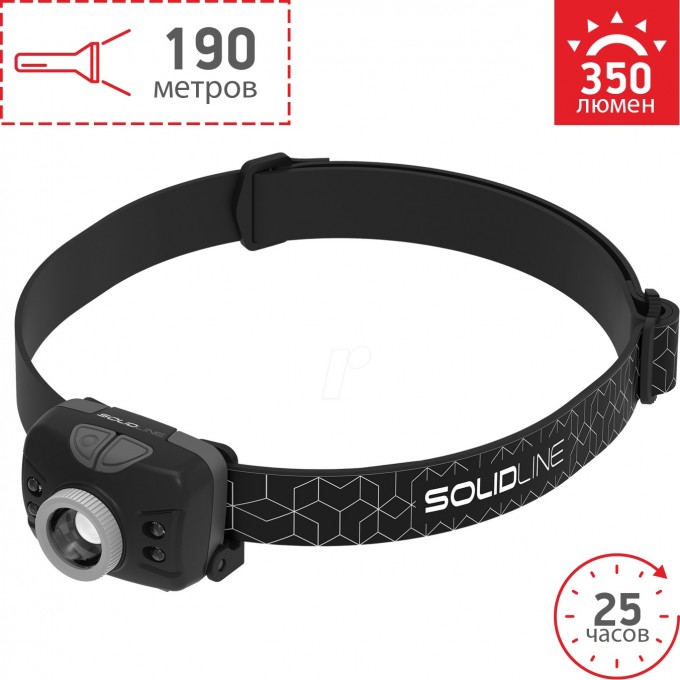 Налобный фонарь LED LENSER Solidline SH5 502205